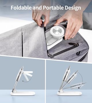 Stazione di ricarica wireless 3 in 1 per Mag-Safe