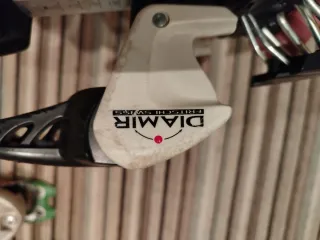 Fijaciones esquí travesía + freno + cuchillas