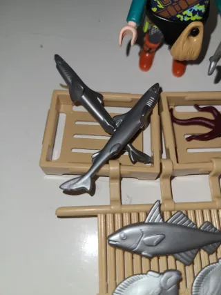 Lote 112. Pescadero enano Playmobil