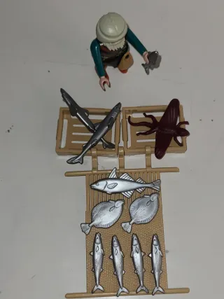 Lote 112. Pescadero enano Playmobil