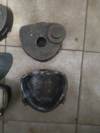 Muflas dentales (moldes superior e inferior)