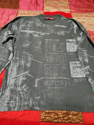 Maglietta Muko Jeans Vintage Grigia