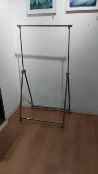 Perchero Burro Metálico Gris