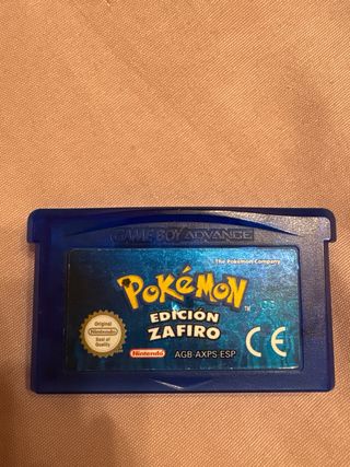 Pokémon Edición Zafiro GBA (Español)