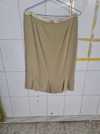 Traje de fiesta Los Montesco beige/verde oliva