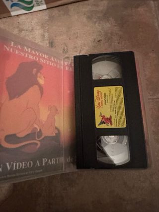 Pinocho VHS Clásico Disney Español