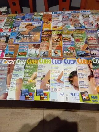 Lote de 46 revistas Cuerpomente.