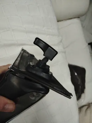 Espejo retrovisor izquierdo Mercedes W123 cromado