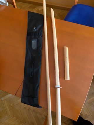 Accesorios Aikido: Bokken, Jo, Tanto y Funda