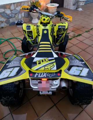 Quad Suzuki LTZ Amarillo