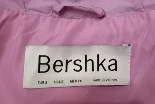 Cazadora Bershka Morada Talla S