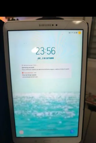 Samsung Tablet Blanca