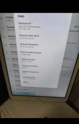 Samsung Tablet Blanca