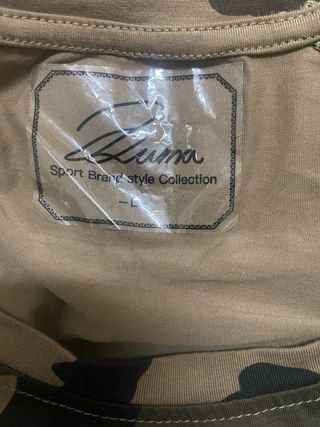 Camiseta SILK SKIM Camuflaje Blanca Negra