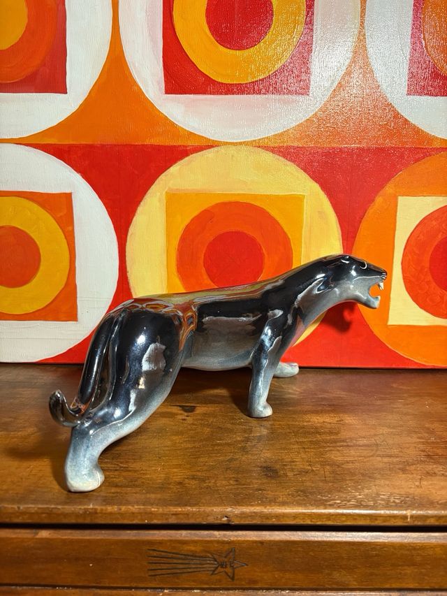 FIGURA VINTAGE DI PANTERA