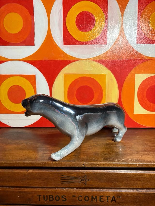 FIGURA VINTAGE DI PANTERA