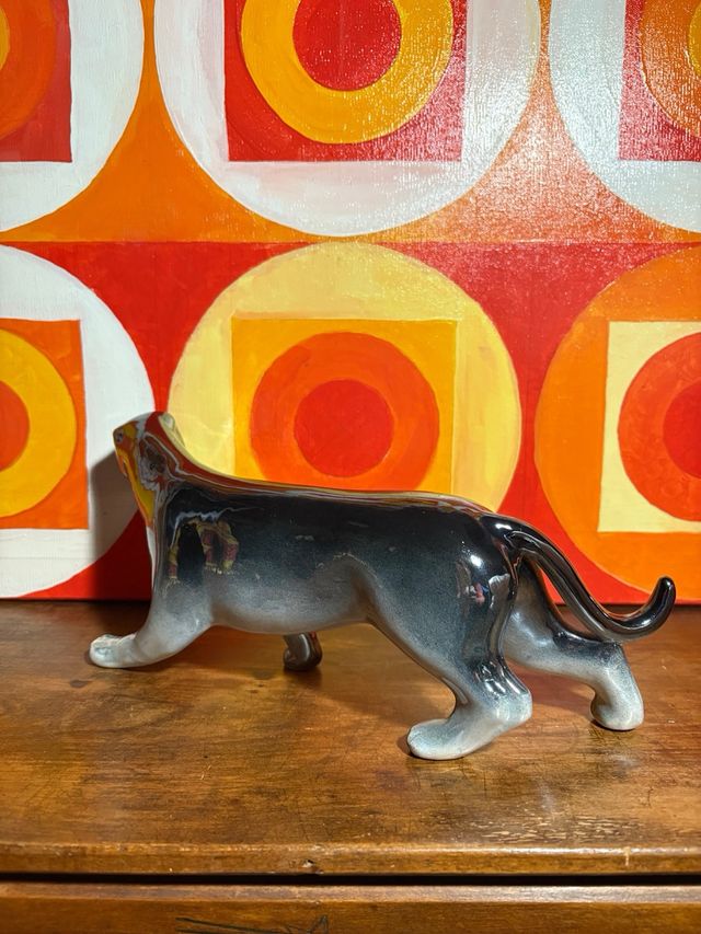 FIGURA VINTAGE DI PANTERA