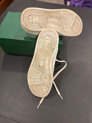 Lacoste Talla 40.5 Blancas