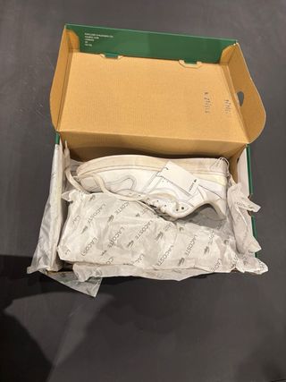 Lacoste Talla 40.5 Blancas