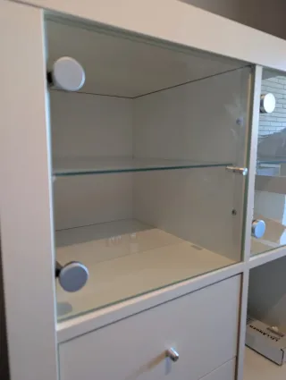 Estantería modular blanca Ikea