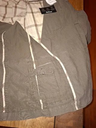 Blazer Barbour Talla L Verde Oliva