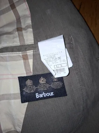 Blazer Barbour Talla L Verde Oliva