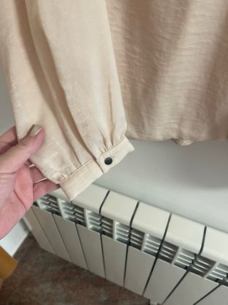 Blusa beige talla 46