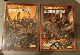 Warhammer Hordas y Guerreros del Caos Libros