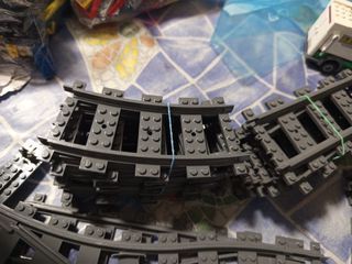 Lego tren lote de vías