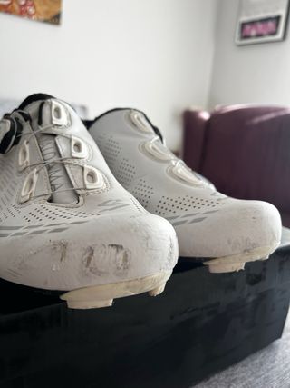 Zapatillas Ciclismo Spiuk Cierre Boa Blancas; 43