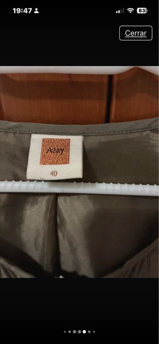 Bomber verde Talla L