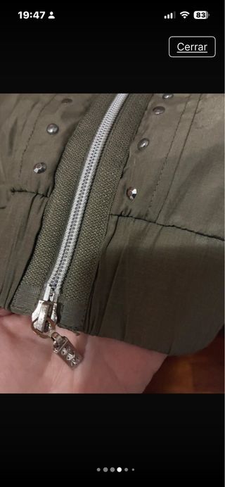 Bomber verde Talla L