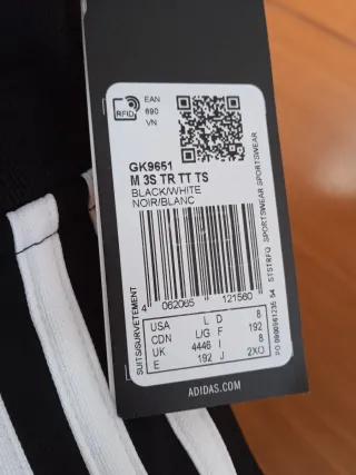 Conjunto Adidas L Chaqueta y Pantalón Negro