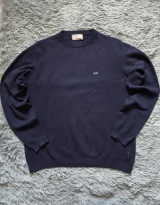 Maglione Thomas Burberry Navy Vintage