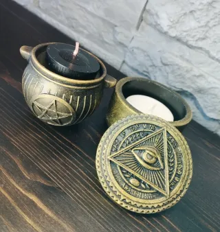 Portacandele Illuminati - Eye of Providence