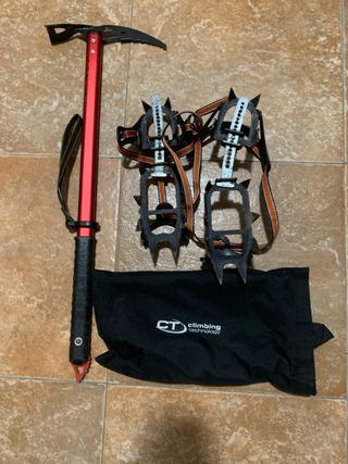 Piolet Salewa e ramponi CT Climbing