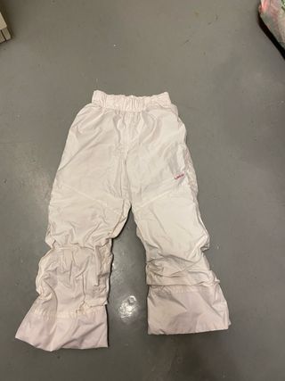 Pantaloncini da sci per bambina bianco Decathlon