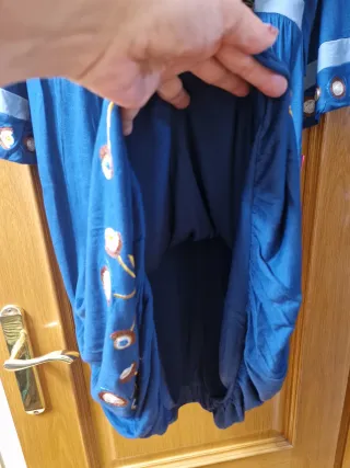 Vestido azul talla L