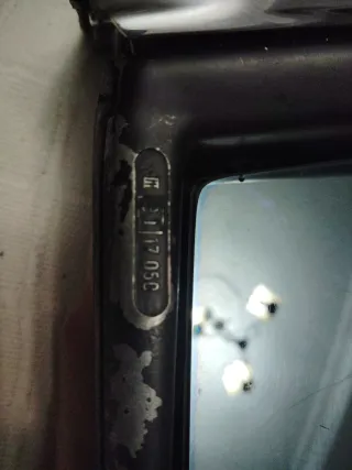 Espejo Retrovisor Derecho Mercedes W123 Cromado