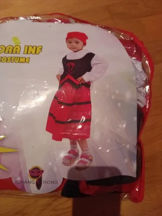 Disfraz pastorcilla infantil