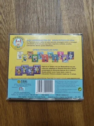 CD El Cuerpo Humano con Pipo y Ven a Jugar