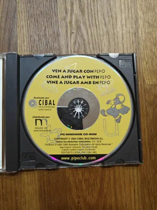 CD El Cuerpo Humano con Pipo y Ven a Jugar