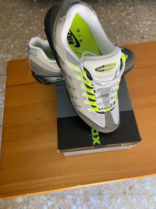 Nike Air Max 95 Nuevas Gris Amarillo