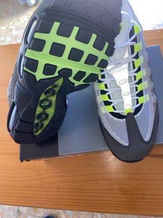 Nike Air Max 95 Nuevas Gris Amarillo