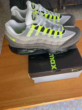 Nike Air Max 95 Nuevas Gris Amarillo