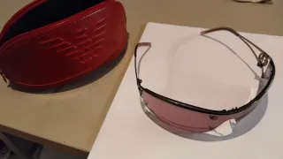 Gafas Vintage Emporio Armani Plata Rosa