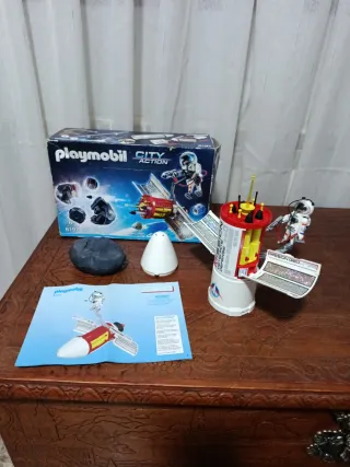 Playmobil 6197 Satélite Meteorito Defensa