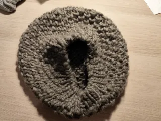 Gorro de lana tejido gris Pimkie