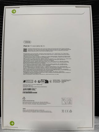 iPad Air precintado y con garantía.