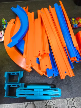 Hot Wheels Track Builder Caja Acrobacias Deluxe